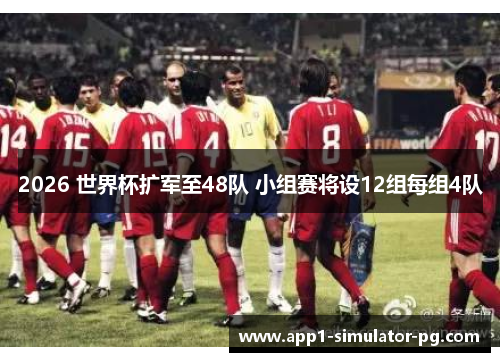2026 世界杯扩军至48队 小组赛将设12组每组4队